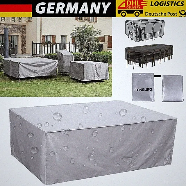 Gartentisch Abdeckung Schutzhülle Gartenmöbel Abdeckplane Sofa Garnitur Outdoor