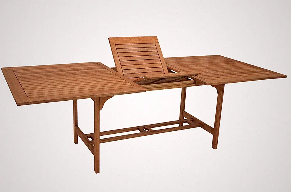 Gartentisch Ausziehtisch Gartenmöbel Tisch Holztisch Esstisch 180/230x100cm Holz