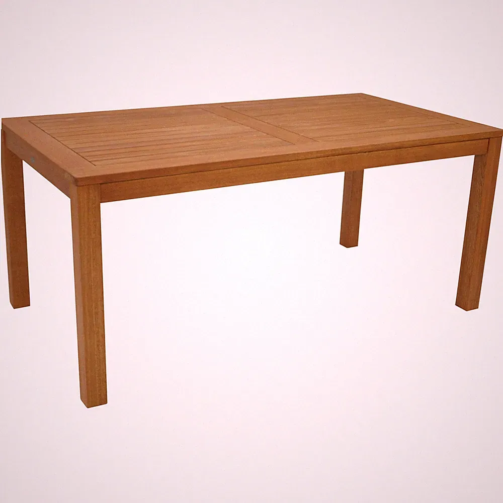 Gartentisch Esstisch Gartenmöbel Holztisch COVENTRY 170x90cm Eukalyptus, stabil