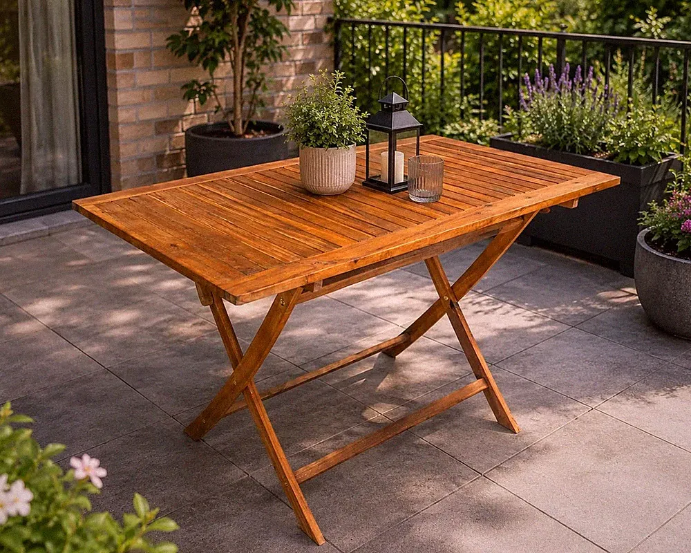 Gartentisch, Esstisch, Klapptisch, Tisch, Holztisch