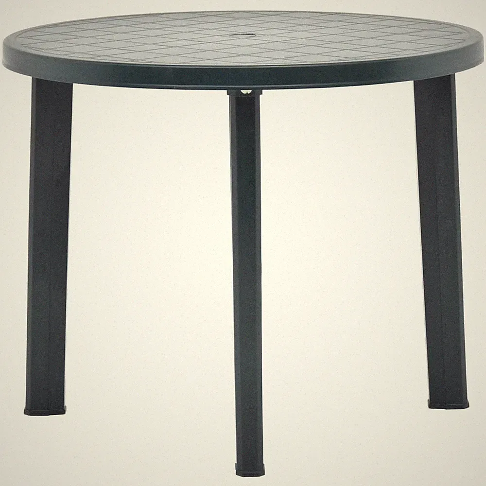 Gartentisch Grün 89 cm Kunststoff