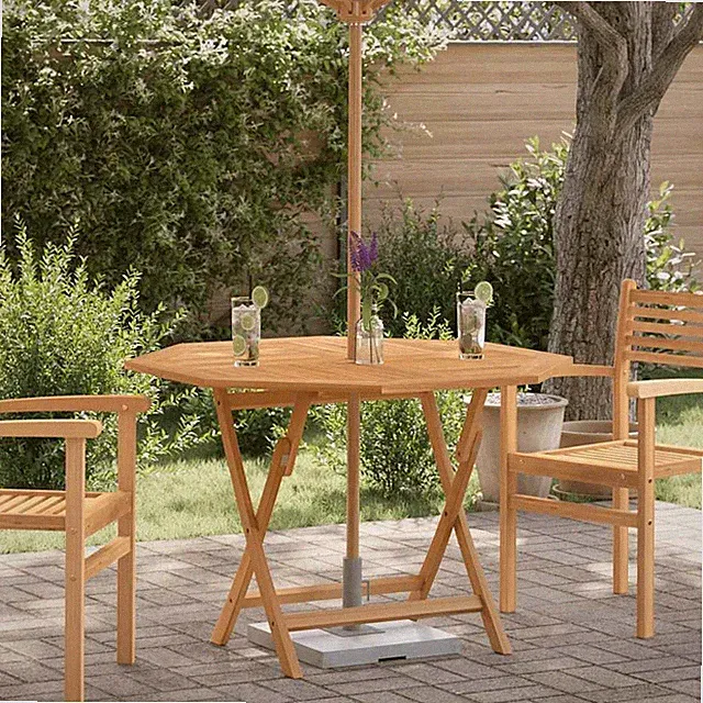 Gartentisch Klappbar Holztisch Beistelltisch Klapptisch Massivholz Teak vidaXL