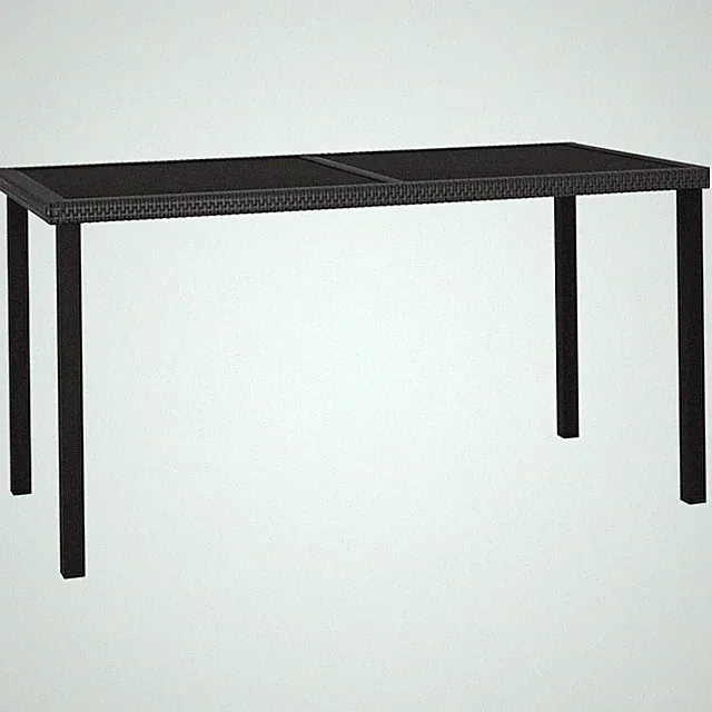 Gartentisch Poly Rattan Esstisch Terrassentisch Mehrere Auswahl vidaXL