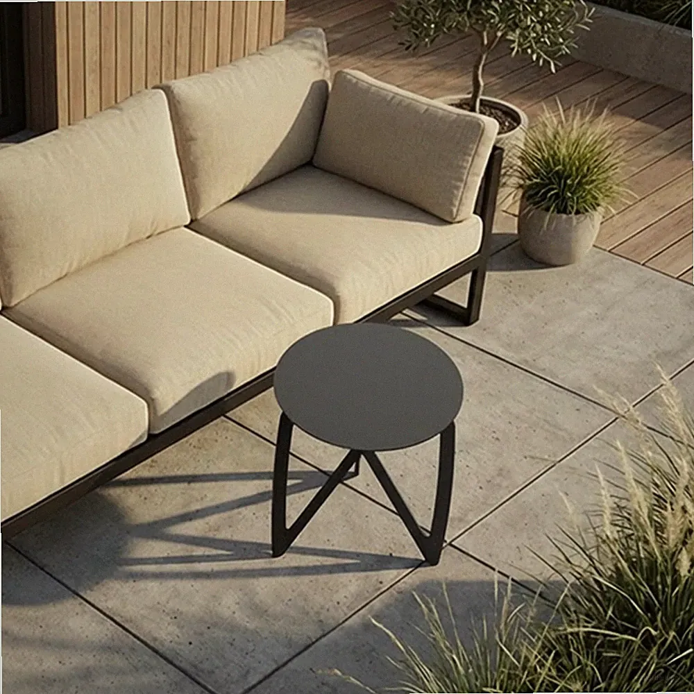 gartentisch metall pulverbeschichtet