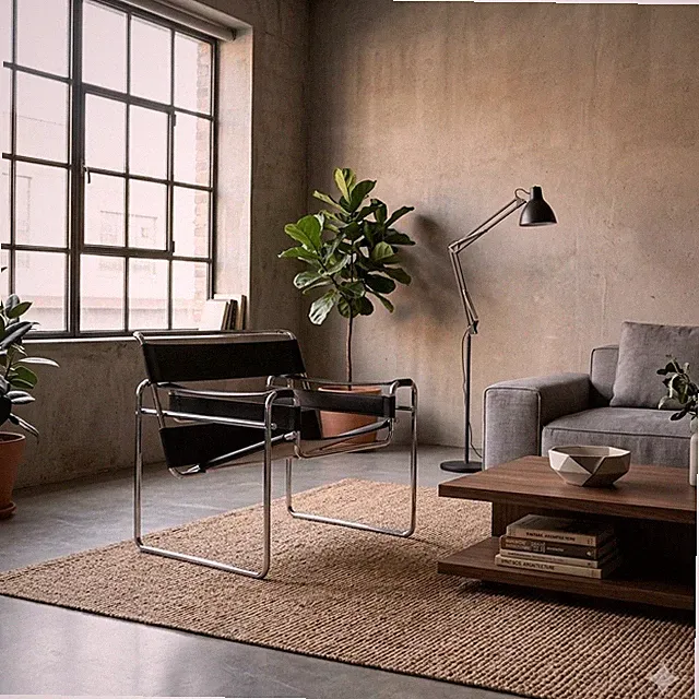 Gavina Wassily Sessel Vintage Design Marcel Breuer 70er Jahre Originell