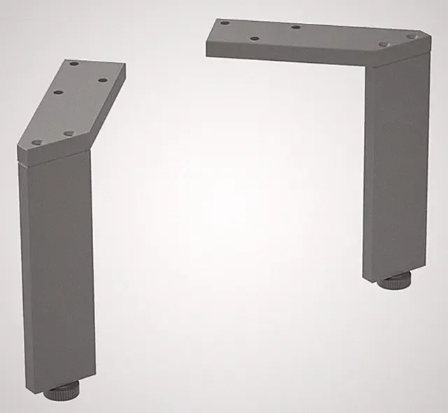 Geberit Geberit Acanto / Renova Plan / Smyle / iCon Möbelfüße Höhe 150 mm - Lava