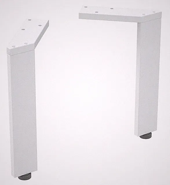 Geberit Geberit Acanto / Renova Plan / Smyle / iCon Möbelfüße Höhe 225 mm - Lava