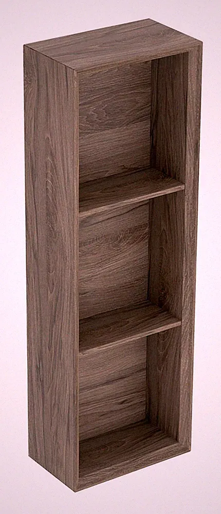 Geberit iCon Regal 225 x 700 x 132 mm - Nussbaum hickory - 502320JR1