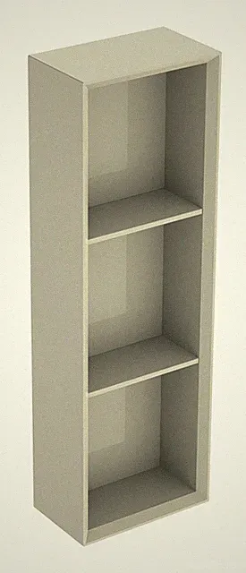 Geberit iCon Regal 225 x 700 x 132 mm - Sandgrau - 502320JL1