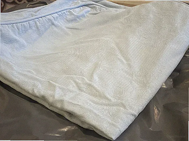 Gebrauchter Ikea EKTORP Bezug für Ecksofa, 4-Sitzer, Redeby hellblau/geblümt, 80060815