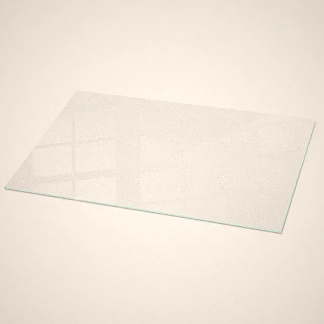 Gehärtet Glas Glastisch Rechteckig Tischplatte Für Esstisch Reines Weiß 120x60