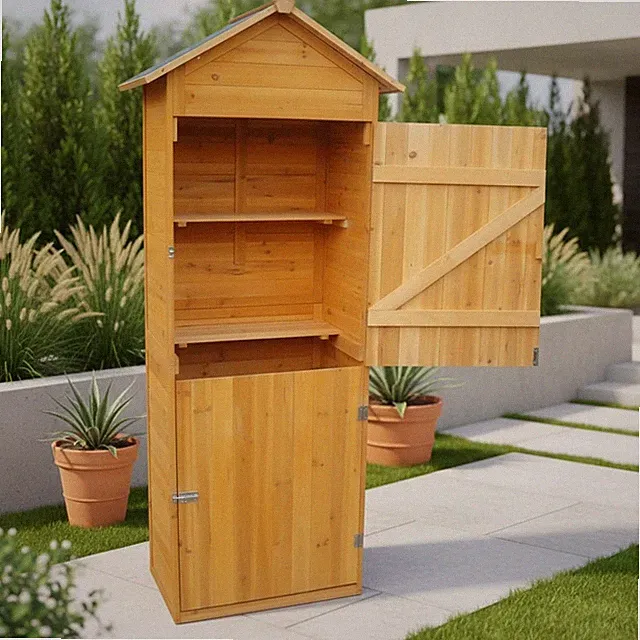 Gerätehaus XL Holz Geräteschuppen Gartenschrank Geräteschrank Gartenhaus 🧹