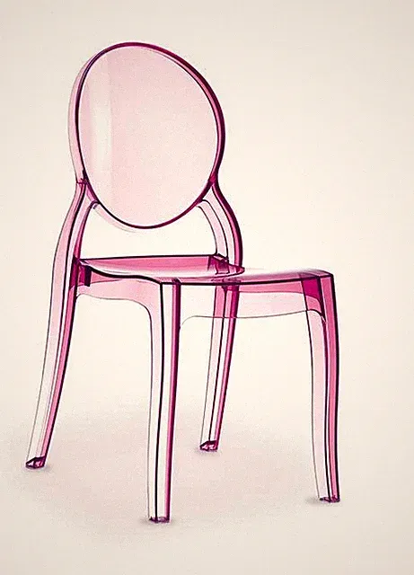 Ghost Stuhl Elizabeth Bernstein Rosa oder Glasklar Qualität keine China Ware