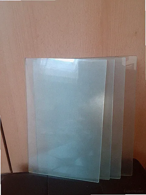 Glasboden 4er Set, gebraucht
