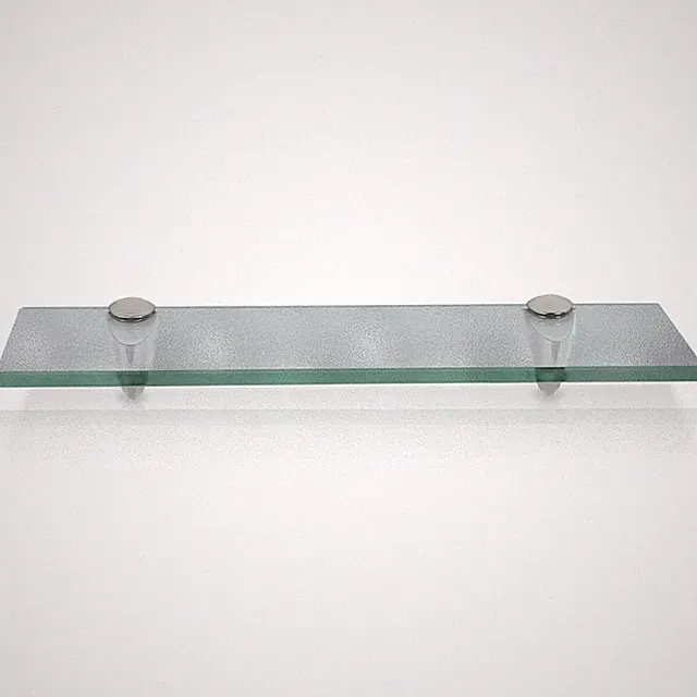 Glasregal Wandregal 8mm Glasablage Badregal Klar Matt Glas 20-60cm Tragkraft15kg
