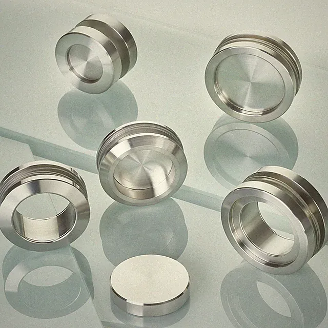 Glastürgriff Edelstahl Griffmulde Glastür Griffmuschel Möbelgriff SOTECH