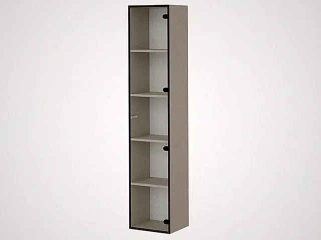 Glasvitrine Kalejtrow Regal universell seite Push to Open Kollektion M24