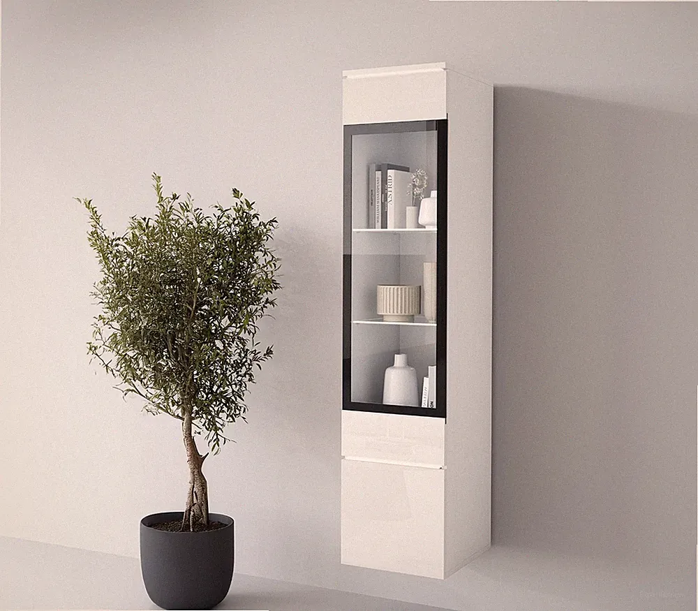 Glasvitrine Vavite 002 Vitrine Standvitrine Mit Glastüren Schrank Kollektion