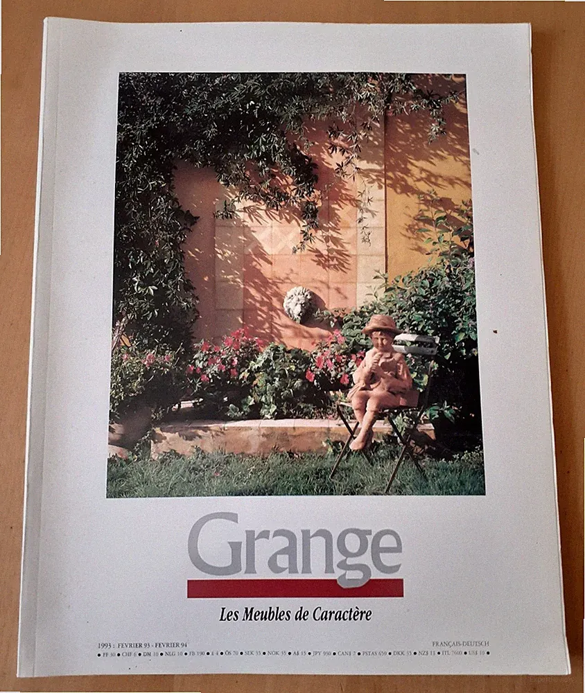 Grange Möbel Katalog 1993 - deutsch, französisch, Les Meubles de Caractère