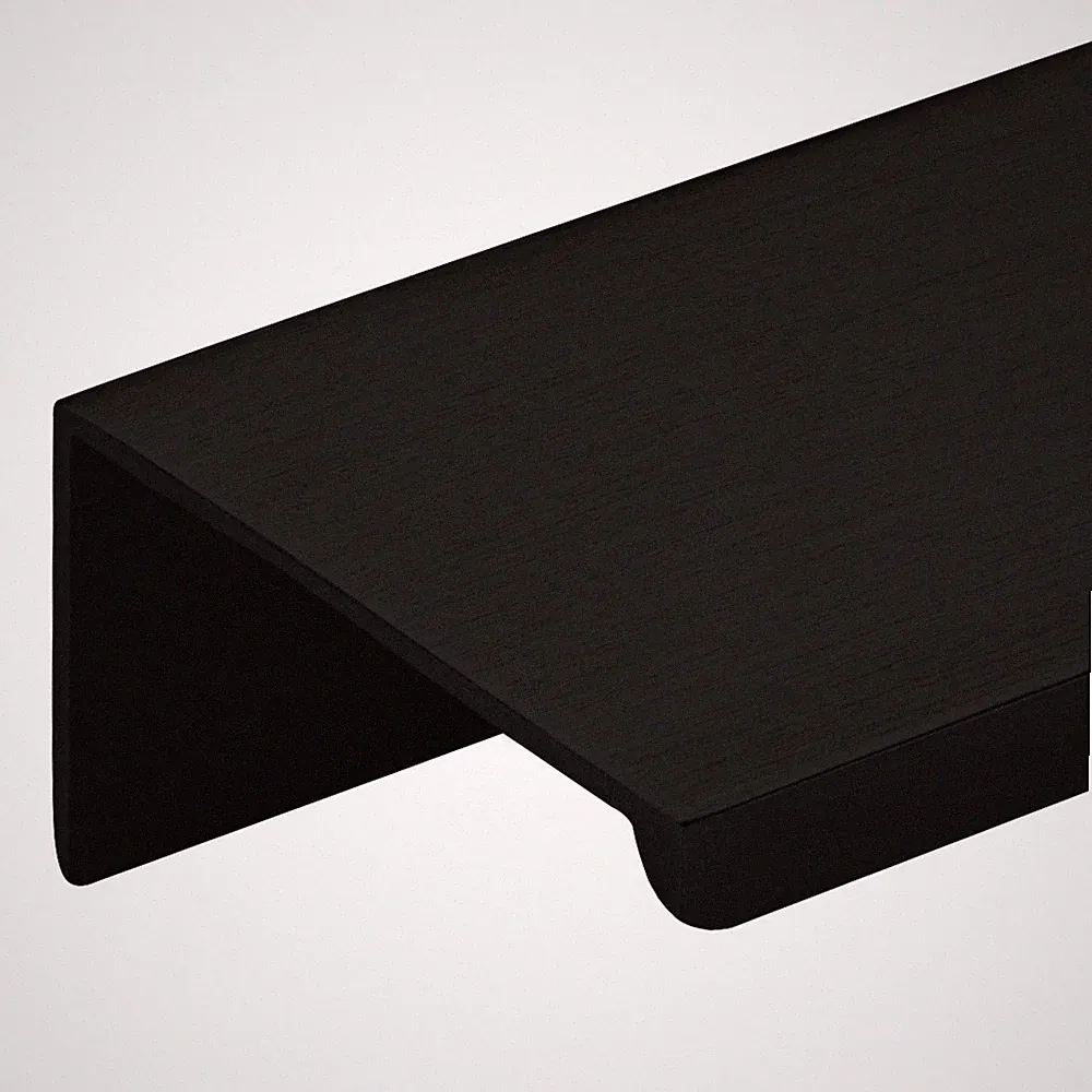 Griffleiste Karlo Möbelgriff Schrankgriff Schwarz gebürstet 70-680 mm von SOTECH