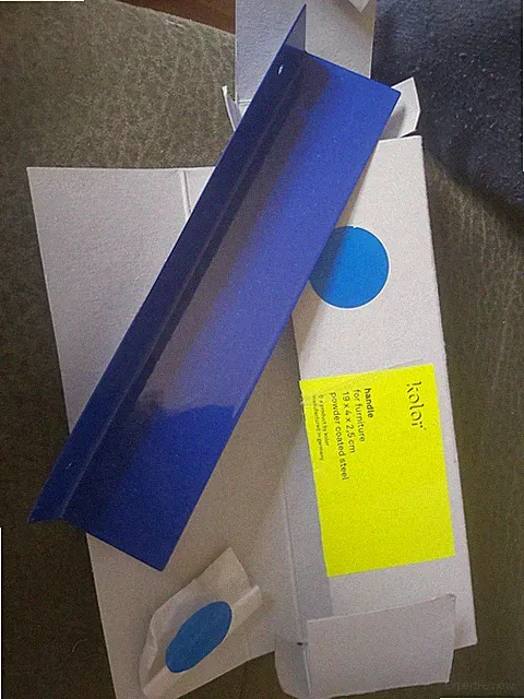 Griffleiste Kolor blau, neu