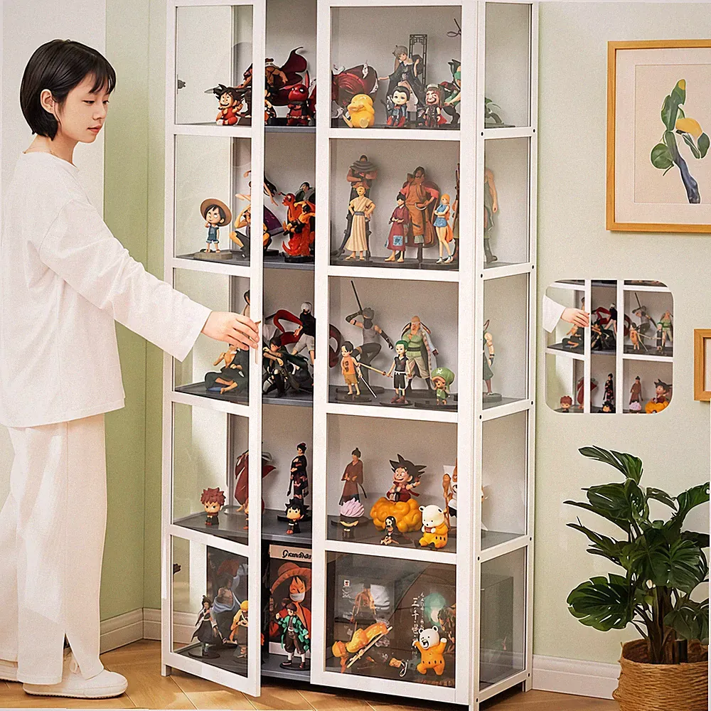 Große Acryl Vitrine Einzelvitrine Plexiglas Große Figur Selbstmontage Case 172cm