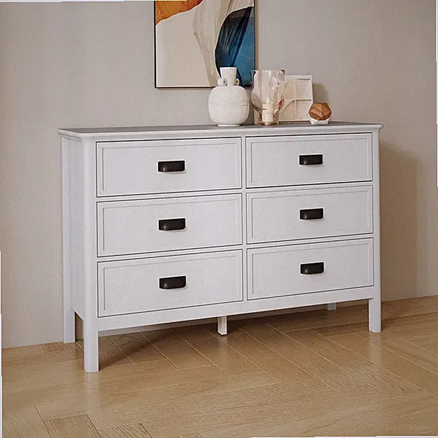 Große Kommode mit 6 Schubladen - Lawrence Ivory Range