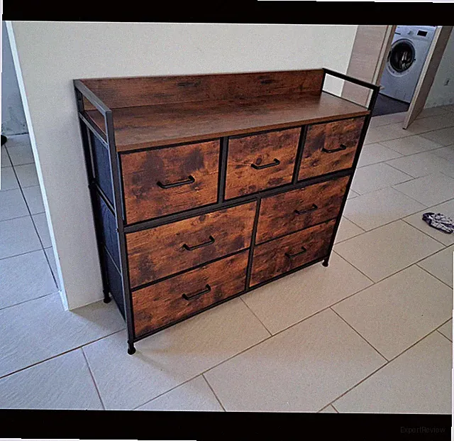 Große Truhenschubladen Vintage Industrielles Sideboard Rustikales Metall Aufbewahrungsmöbel