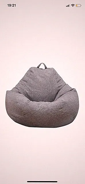 Großer Sitzsack Bezug Erwachsene Kinder Faule Liege ohne Füllung UK Neu