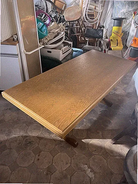 Großer Vintage Retro Couchtisch höhenverstellbar