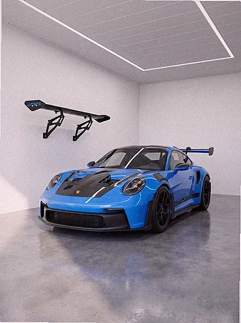 GT3 911 Spoiler Wandregal