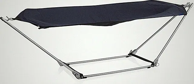 Hängematte XXL mit Gestell 280 cm Faltbar Camping Bett Garten Outdoor bis 150 kg