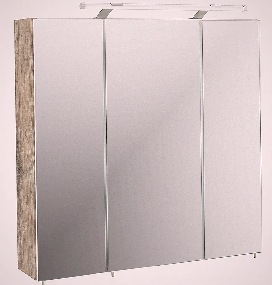 Hängender Badezimmerschrank mit Spiegel Schildmeyer 70 x 17 x 67 cm