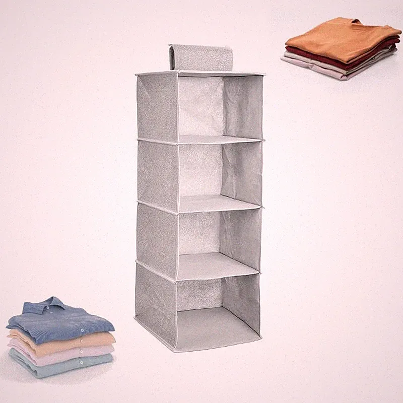 Hängeorganizer, Kleiderschrank, Regale, Ankleidezimmer, faltbar, platzsparend...