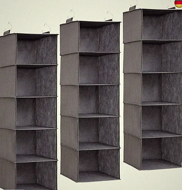 Hängeregal, Schrank Organizer, Hängesystem Kleiderschrank, Hängeaufbewahrung aus