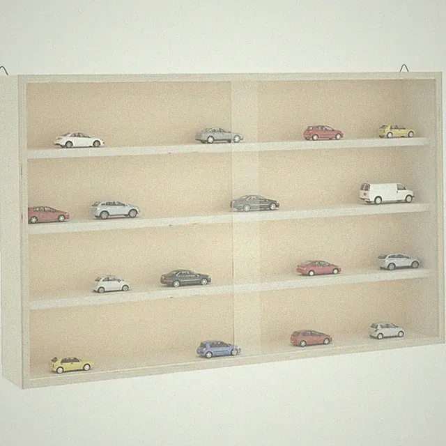 Hängevitrine Wandvitrine Deko Vitrine Vitrinenschrank mit Schiebetüren