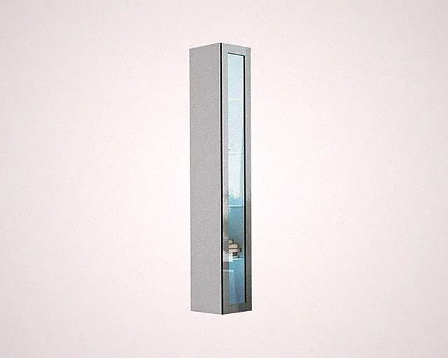 Hängevitrine Wandvitrine VIGO 180SZ Hochglanz Schrank Hängeschrank Wandschrank
