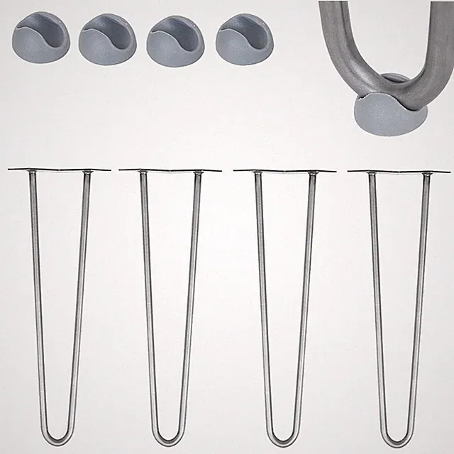 Hairpin Leg 4 Stück 60CM Stahl Stützfuß Tischfuß Möbelfuß Tischkufen Möbelbein