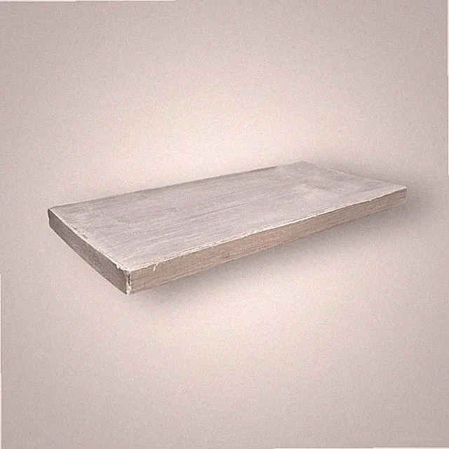 HANDGEFERTIGTES HOLZ-WANDREGAL SHABBY CHIC 40 x 17,5 cm DEKO-WOHNMÖBEL