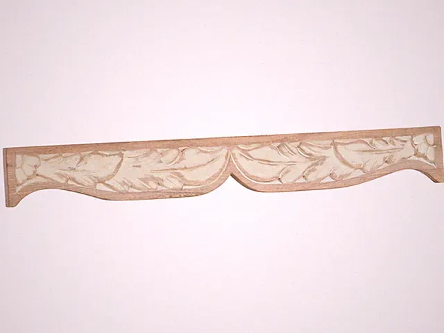 Handtuchhalter Delhi 85cm massiv Holz geschnitzt Badmöbel Landhaus Dekoration