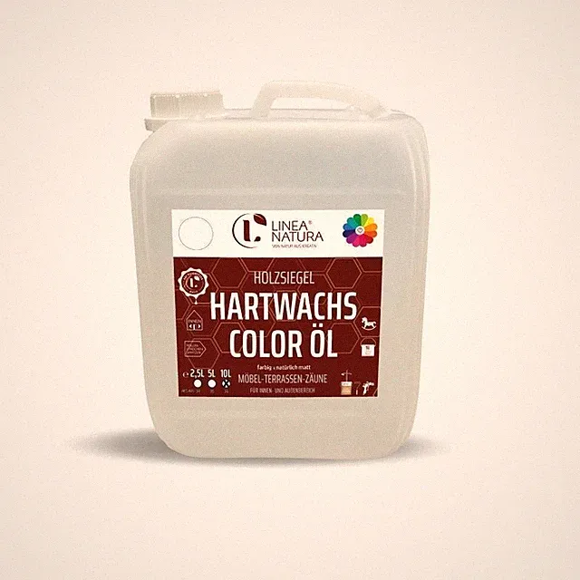 Hartwachs Color Öl Möbelöl Hartwachsöl Holzöl Fußbodenöl lasierend farbig 10L