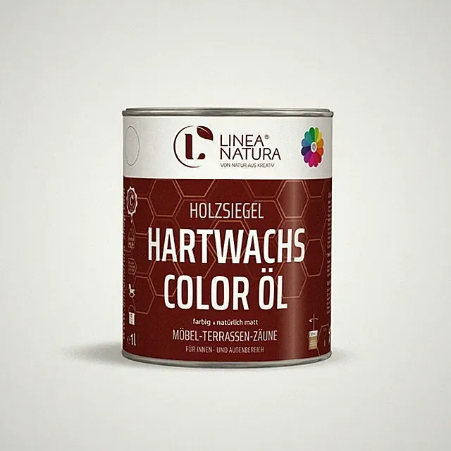 Hartwachs Color Öl Möbelöl Hartwachsöl Holzöl Fußbodenöl lasierend farbig 1L