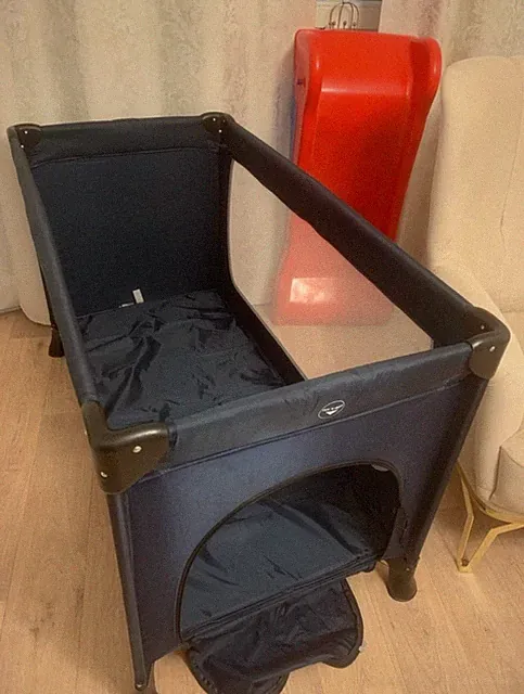 Hauk Kinderreisebett zusammenklappbar mit Tasche