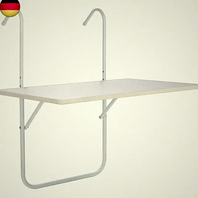 Haushalt International Balkontisch Maße ca. 60 x 40 cm