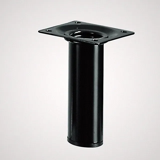 HETTICH Möbelfuß, Ø 30 x 100mm, schwarz