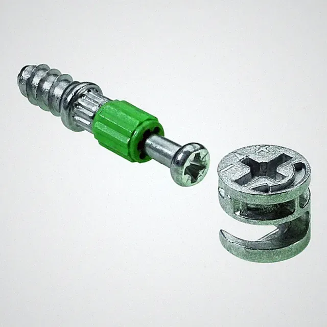HETTICH Verbindungsbeschlag Rastex, 12/20 mm, 4 Stück (0,82 EUR/Stück)