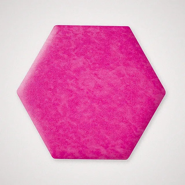 Hex Wandpaneel Polsterpaneel Wandkissen Hexagon Wandpolster Kopfteil für Bett