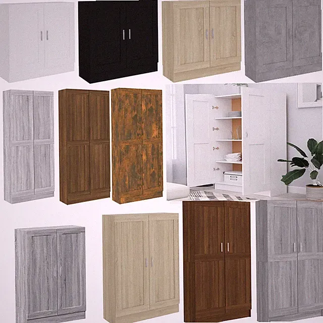 Highboard Sideboard Kommode Anrichte Highboard Mehrzweckschrank Beistellschrank