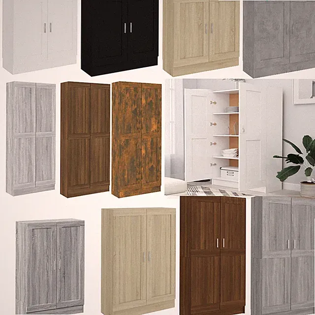 Highboard Sideboard Kommode Anrichte Highboard Mehrzweckschrank Beistellschrank