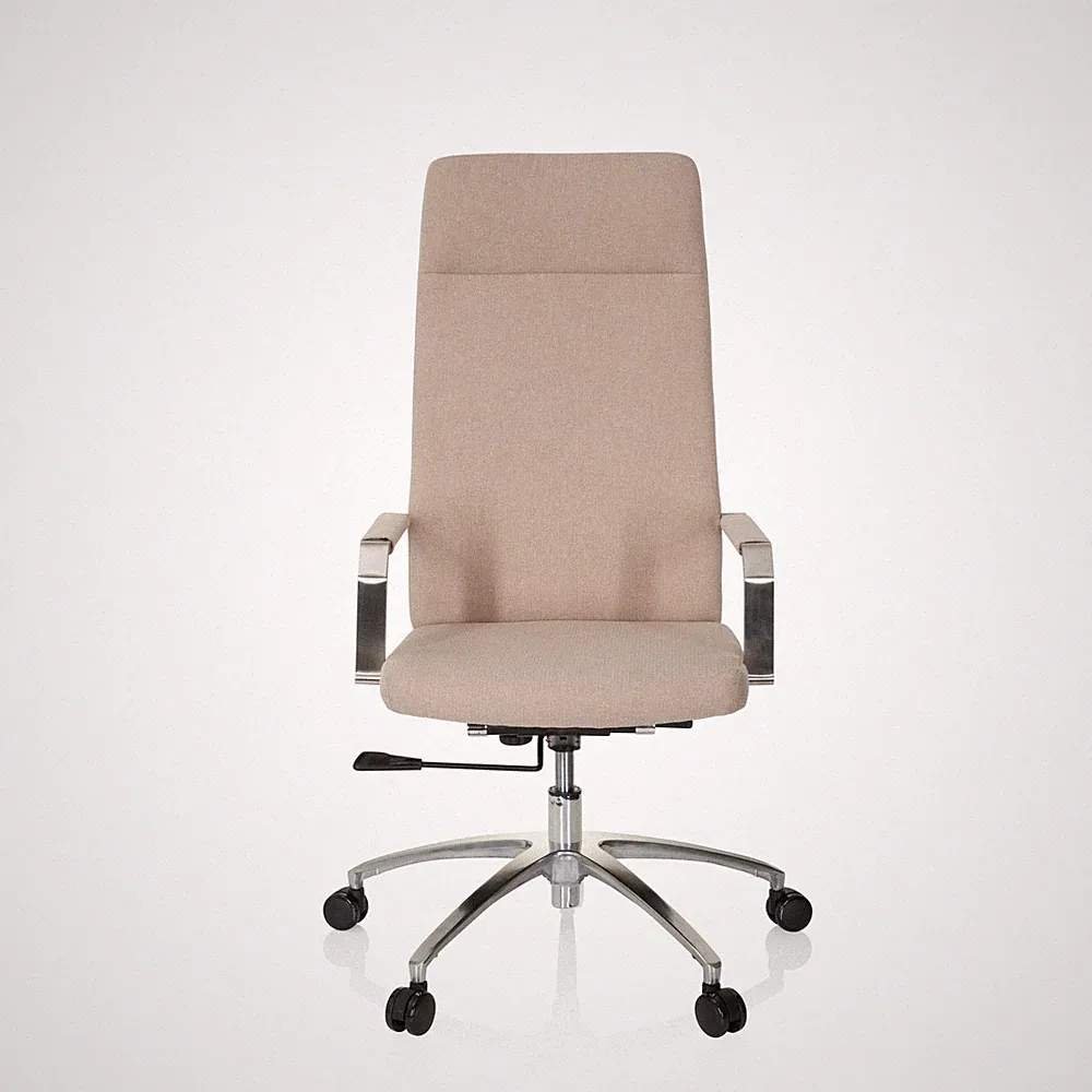 hjh OFFICE Bürostuhl Drehstuhl SARANTO PLUS I Stoff beige Stuhl Möbel Sessel700